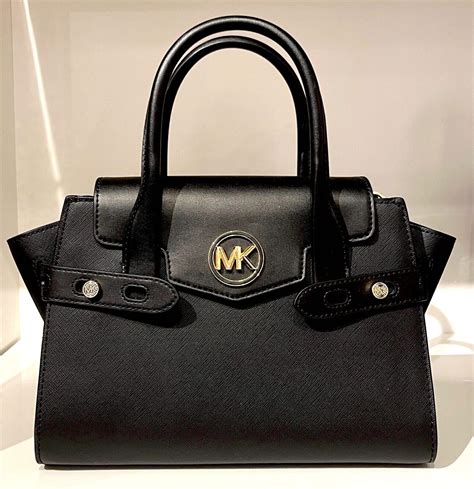 michael kors leather flap